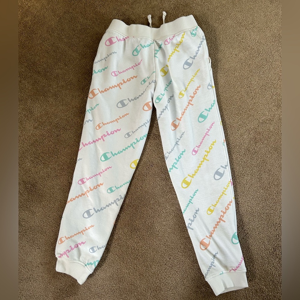 Champion Classic White joggers